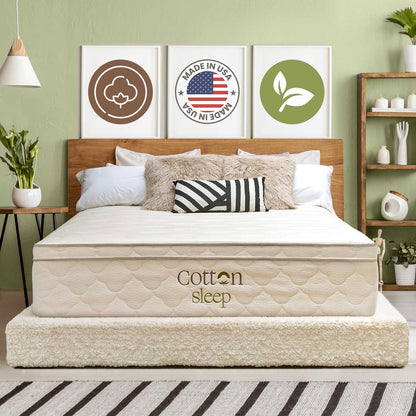 13" Thick Organic Cotton Mattress